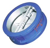 對(duì)夾蝶型止回閥